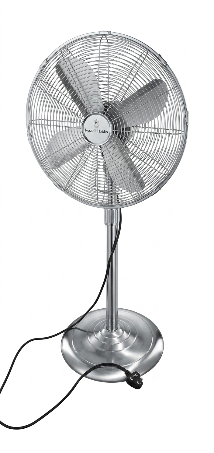 Russell Hobbs Chrome Pedestal Fan