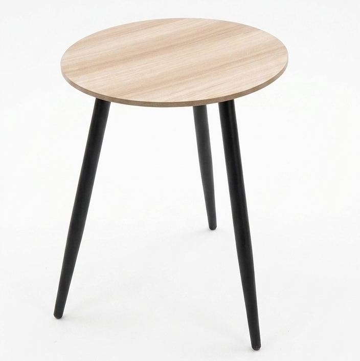 Compact Round Accent Table