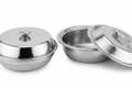 Stainless Steel Serving Bowls with Lids
