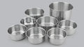 Stainless Steel Kitchen Bowls Set (Multiple Sizes)