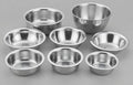 8-Piece Stainless Steel Bowl Set