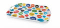 Playful Typography Serving Tray